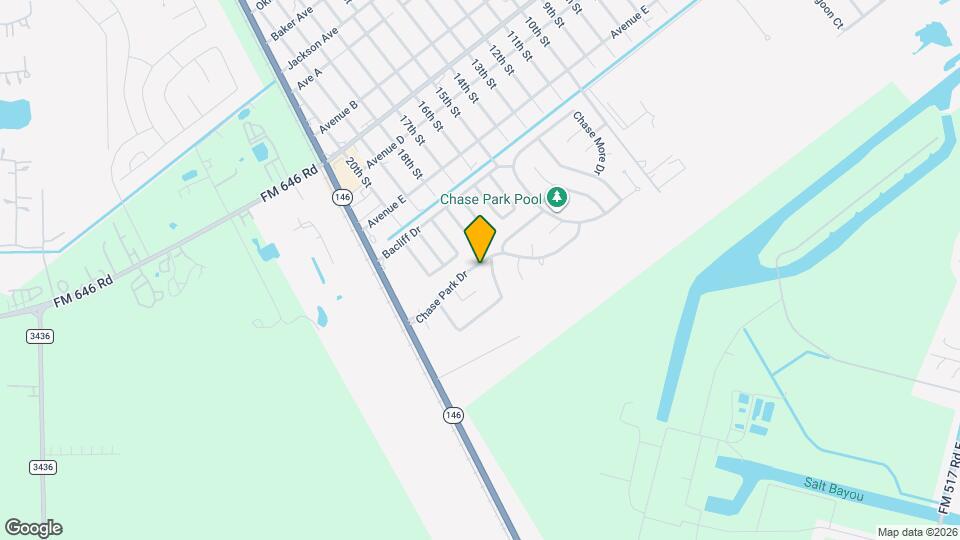 1119 Chase Park Dr Mapa y Detalles de la Ubicación