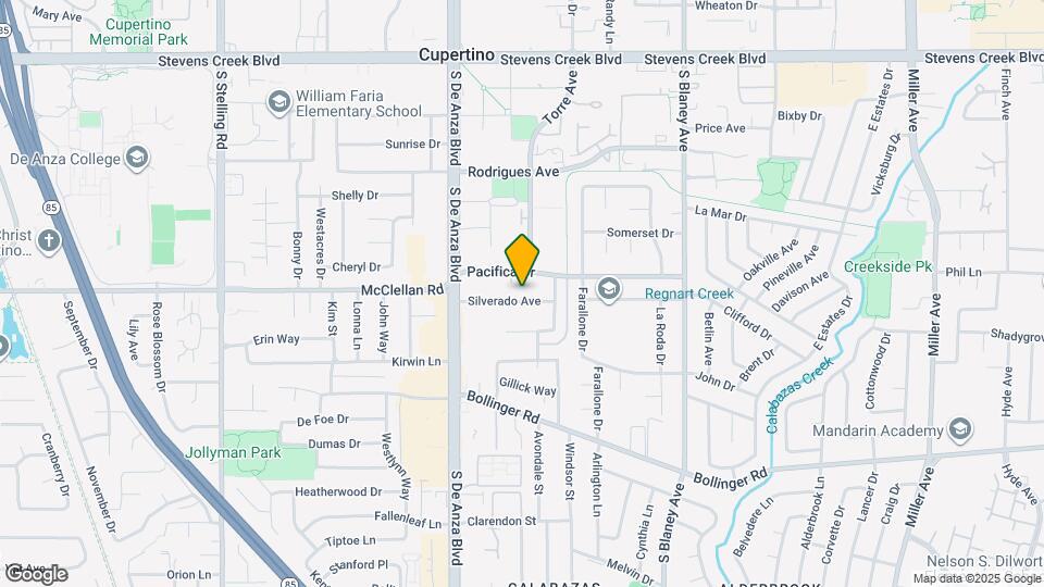 20365 Silverado Ave Map and Location Details