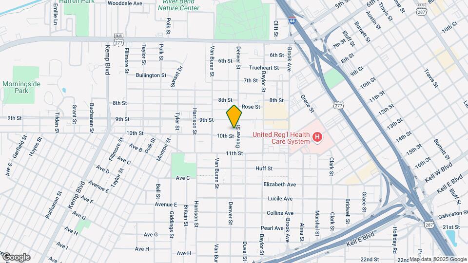 908 Denver St Mapa y Detalles de la Ubicación