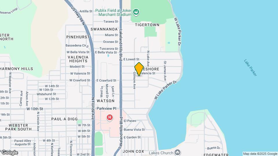 714 E Crawford St Map and Location Details