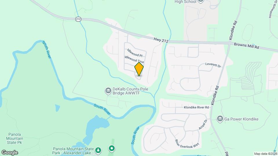 6208 Idlewood Cir Map and Location Details