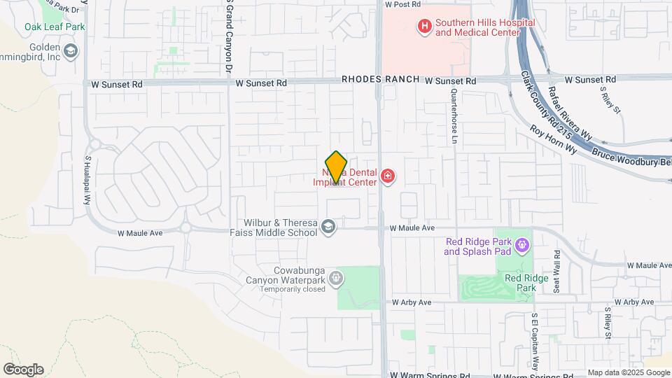 9519 W Wooded Heights Ave Map and Location Details