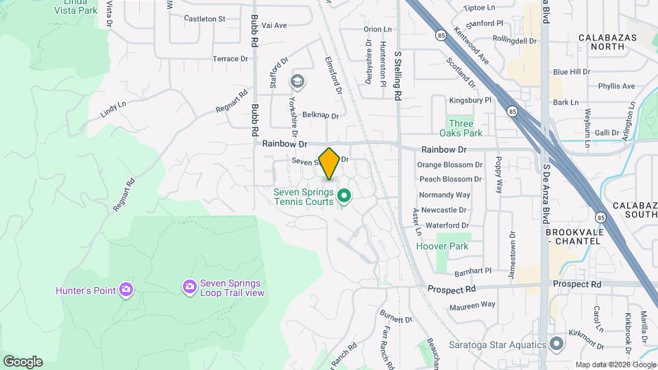 11616 Cedar Spring Ct Map and Location Details