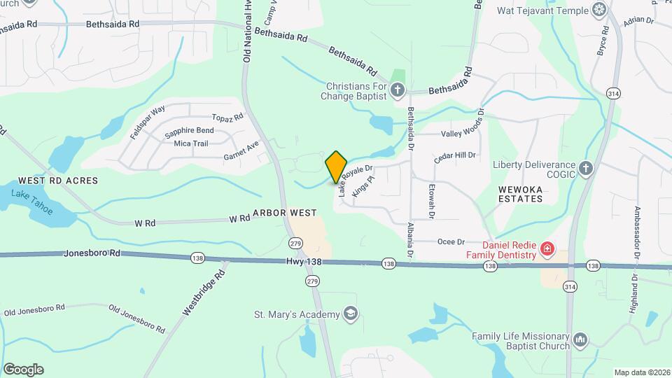 2385 Lake Royale Dr Map and Location Details