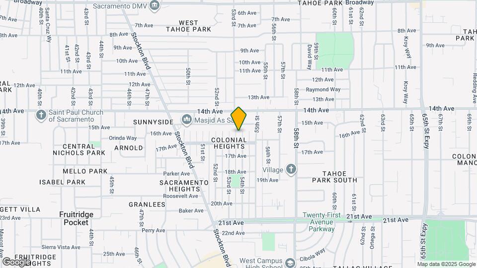 4024 54th St Map and Location Details