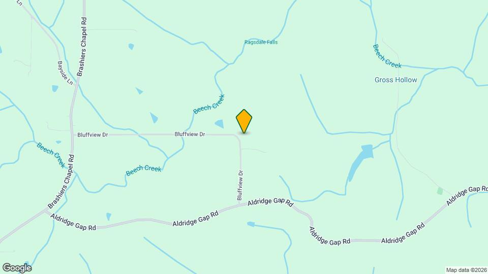 805 Bluffview Dr Map and Location Details