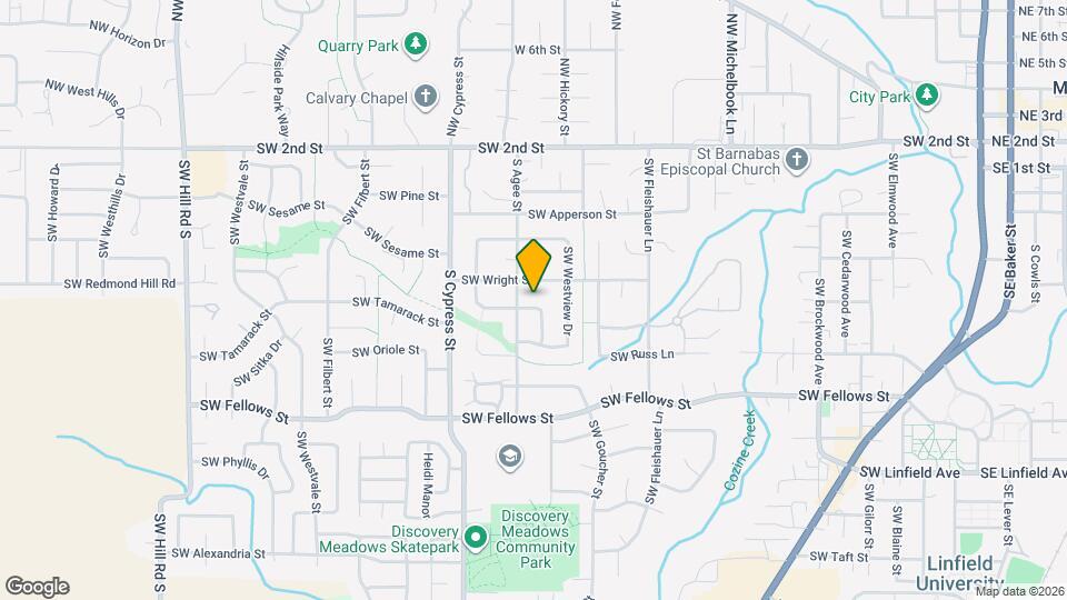 1583 SW James St Map and Location Details