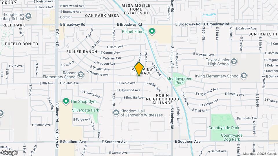 2551 E Diamond Cir Map and Location Details