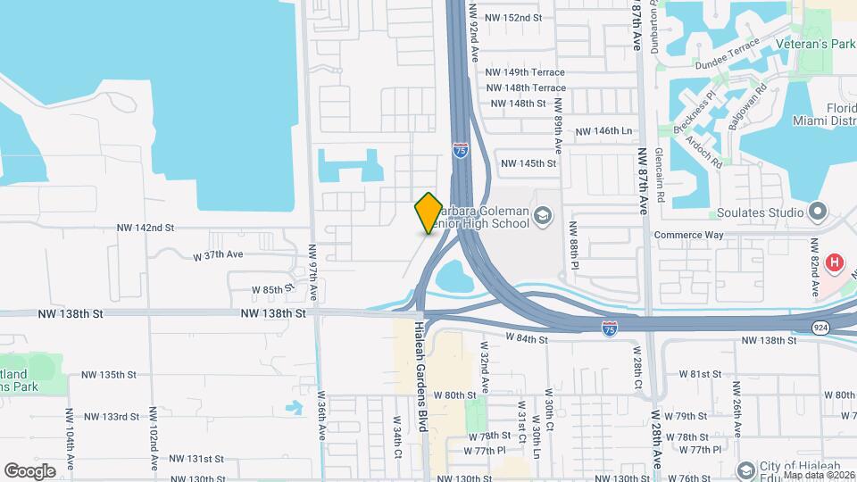 8719 W 33rd Ave Map and Location Details
