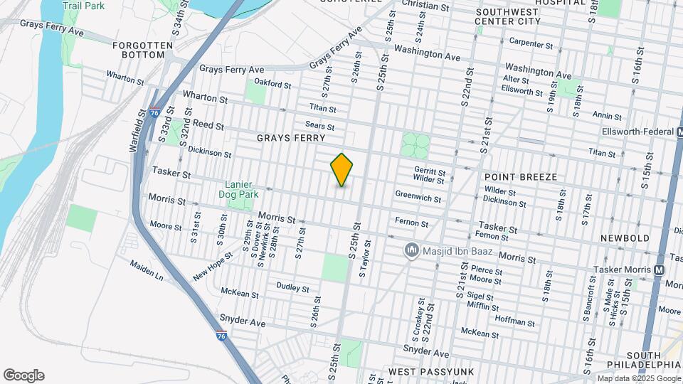 1538 S Bambrey St Map and Location Details
