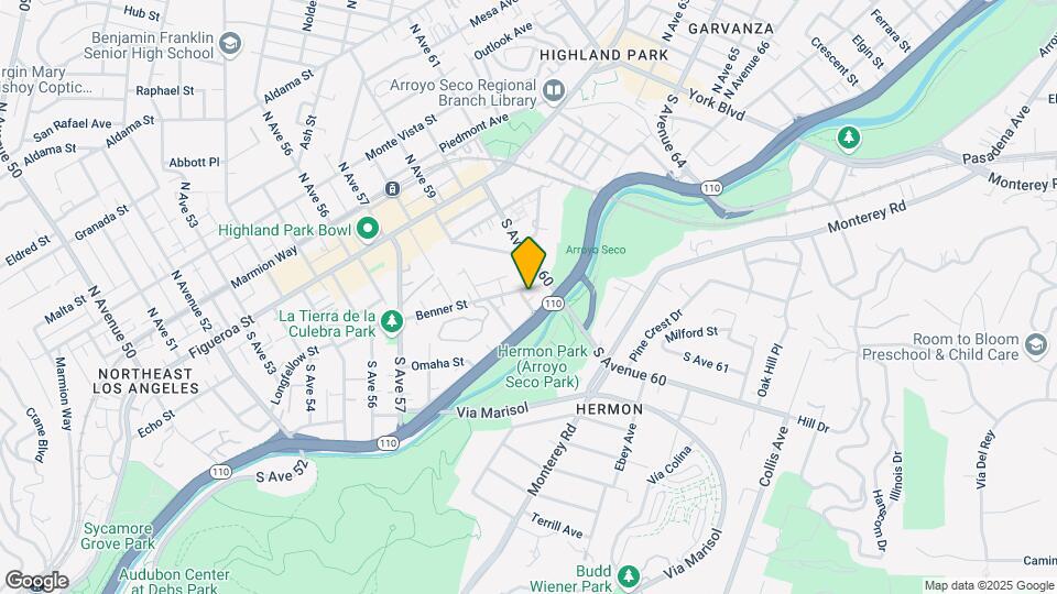 5952-5960 Benner St Mapa y Detalles de la Ubicación