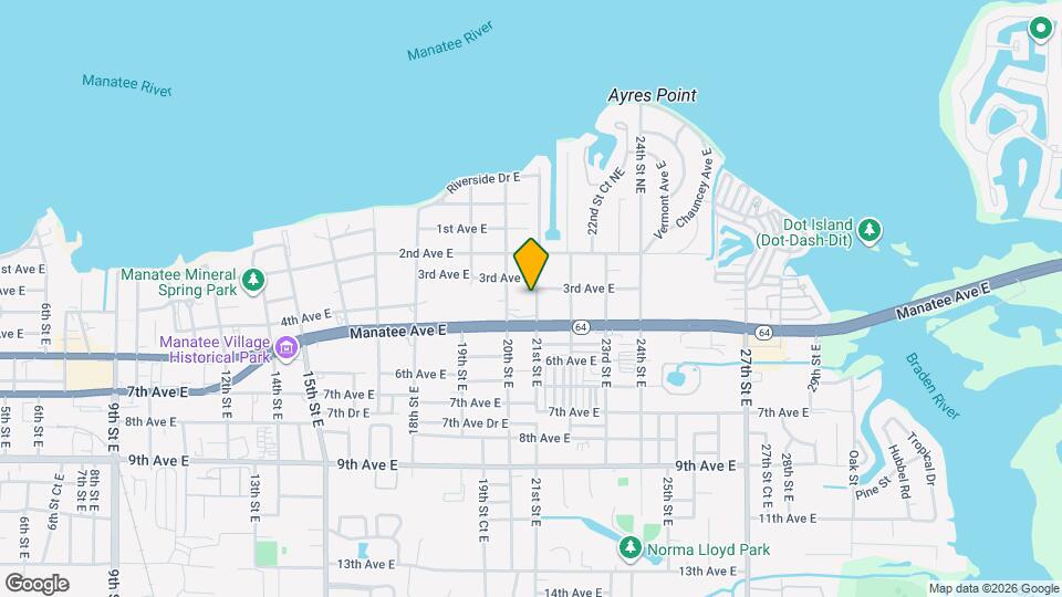 316 21st St E Map and Location Details