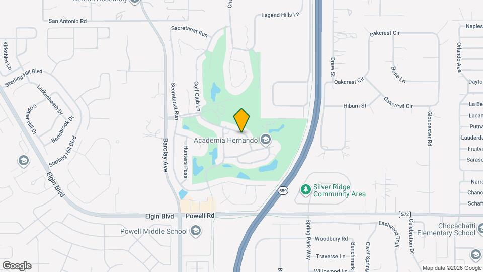 4489 Golf Club Ln Map and Location Details