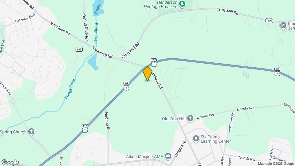 Cottages at Highland Bluff Map and Location Details