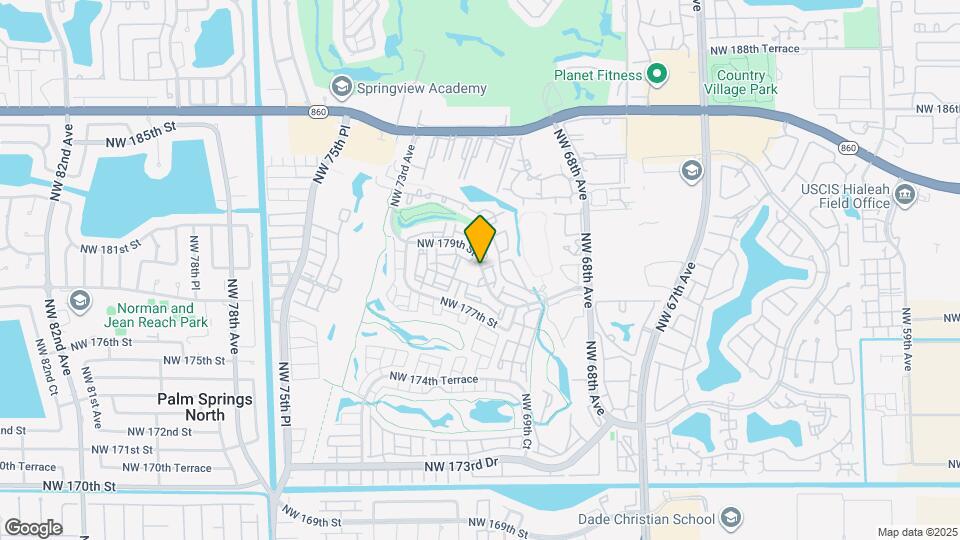 7000 NW 179th St Map and Location Details