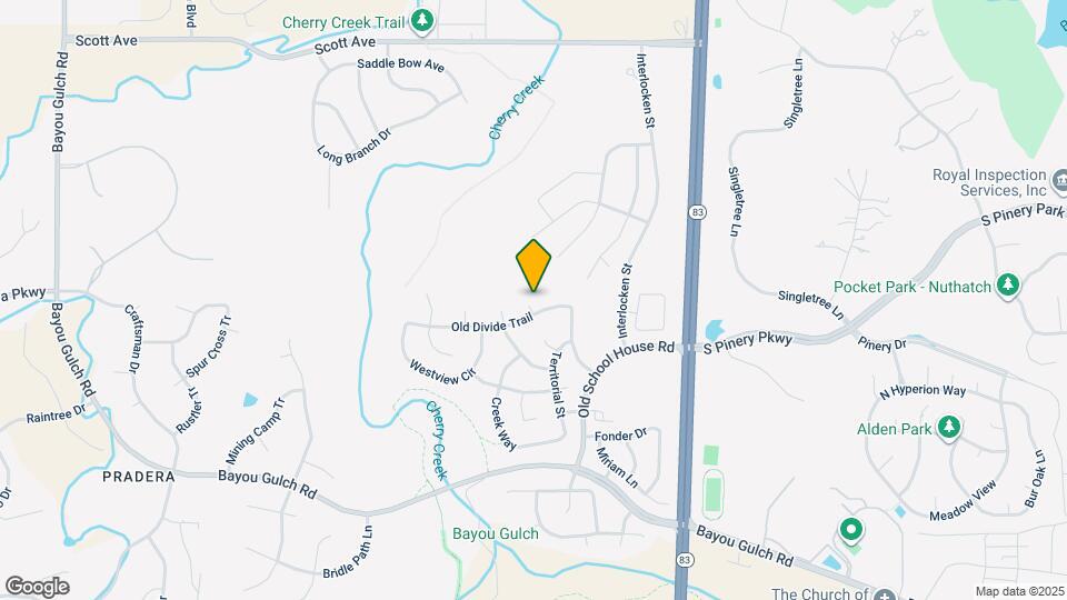 6475 Old Divide Trail Map and Location Details