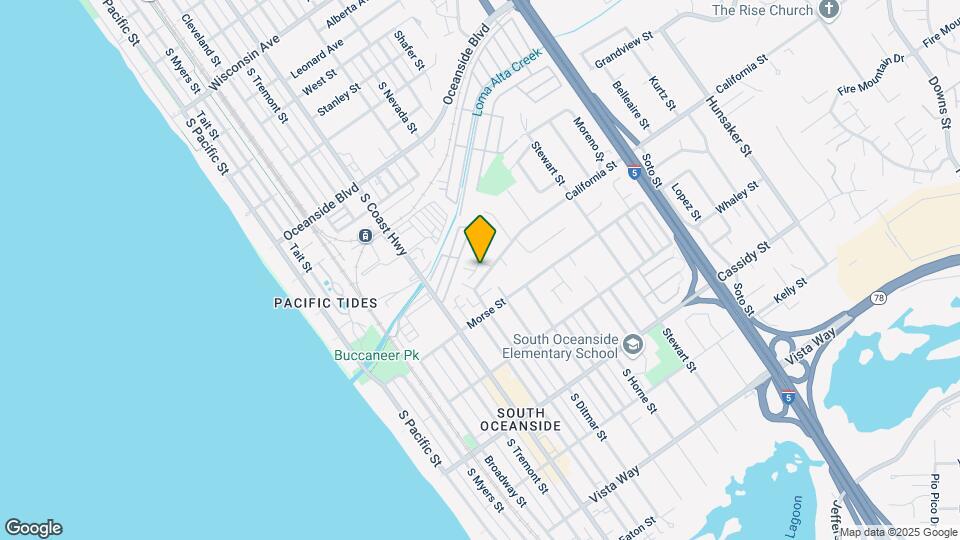 1425 La Salina St Map and Location Details