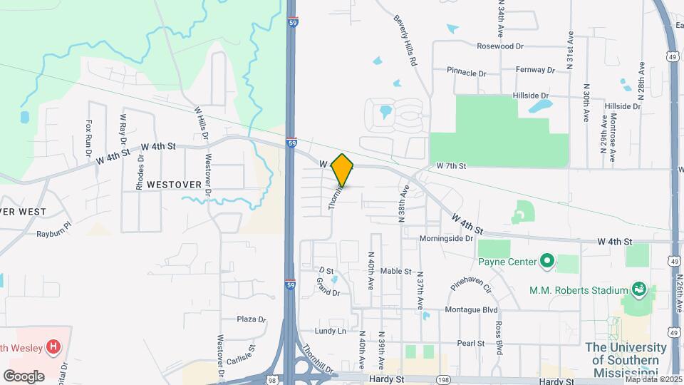 603 Thornhill Dr Map and Location Details