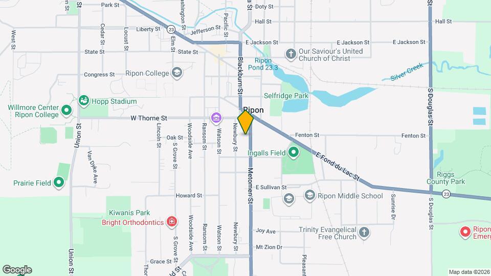 536 Metomen St Map and Location Details