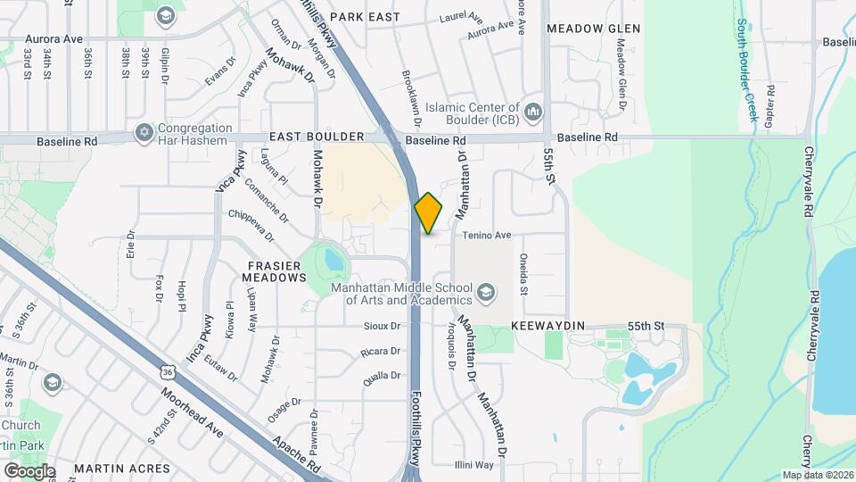 5155 Santa Clara Pl Map and Location Details