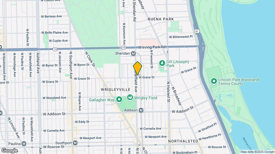 994 W Grace St Map and Location Details