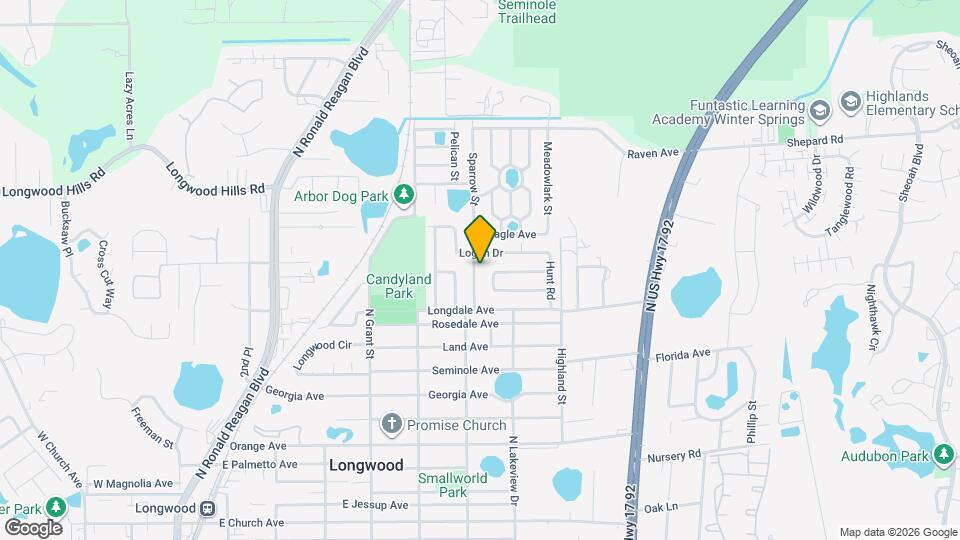 1201 Selma Rd Map and Location Details