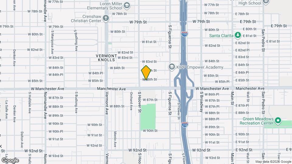718 W 85th St Map and Location Details