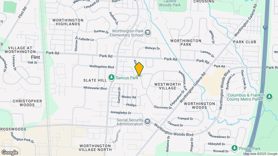 7785 Kiowa Way Map and Location Details