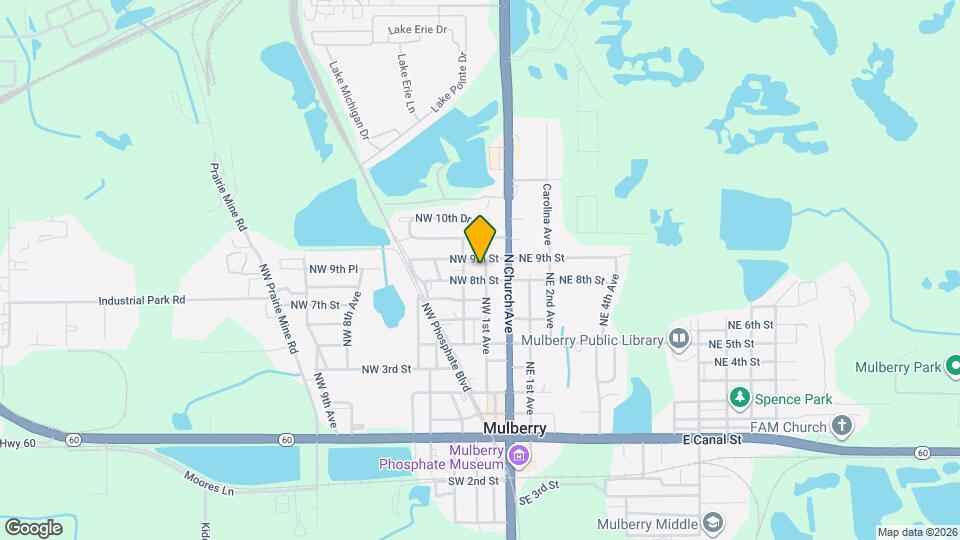 804 NW 1st Ave, Unit A Mapa y Detalles de la Ubicación