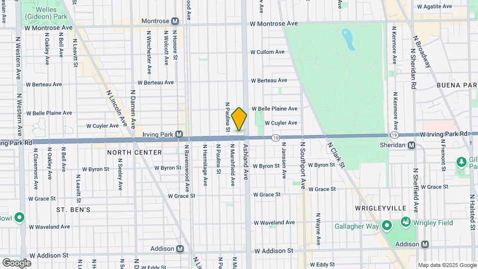 1612 W Irving Park Rd, Unit M07B Map and Location Details