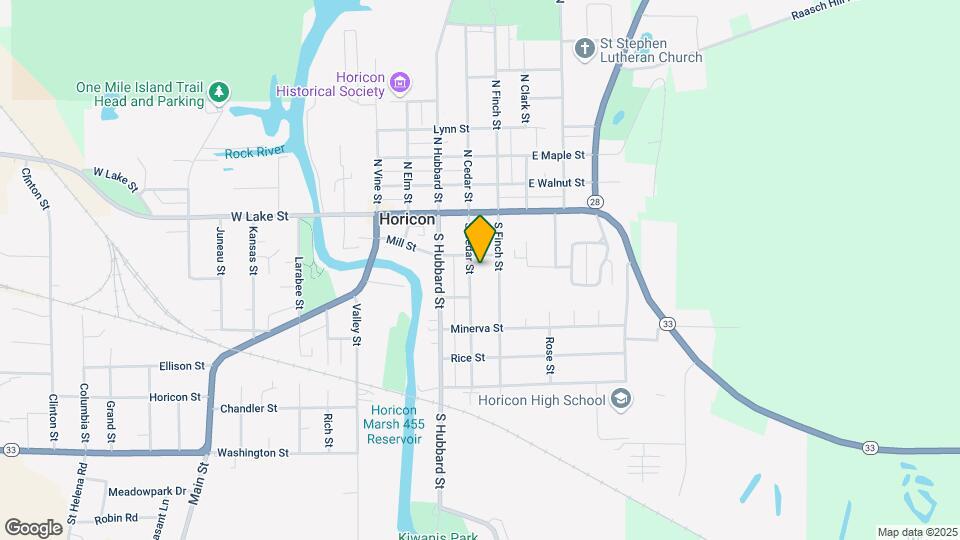 Horicon School Apartments Map and Location Details