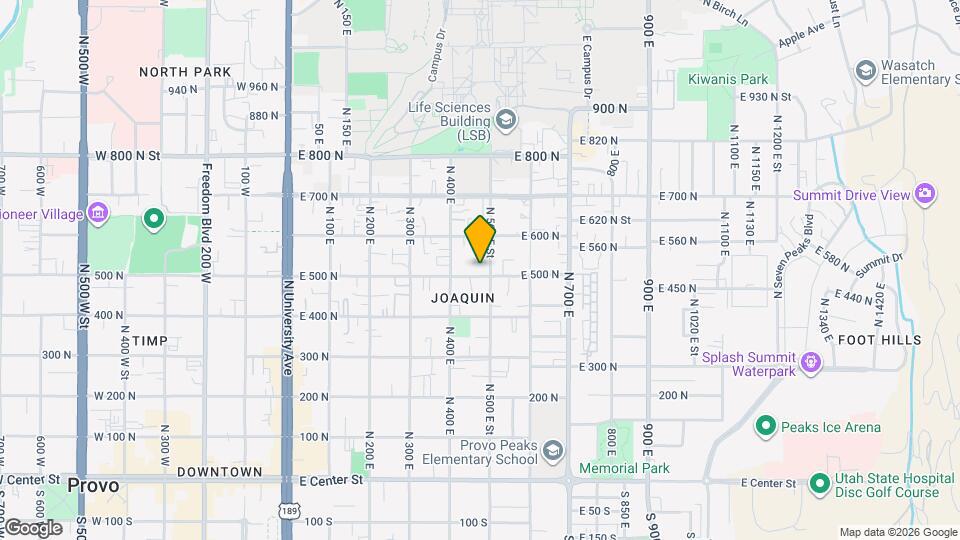 2190-2196 Nevada Ave Map and Location Details