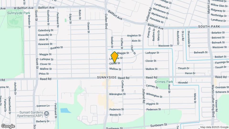 4732 Clover St Map and Location Details