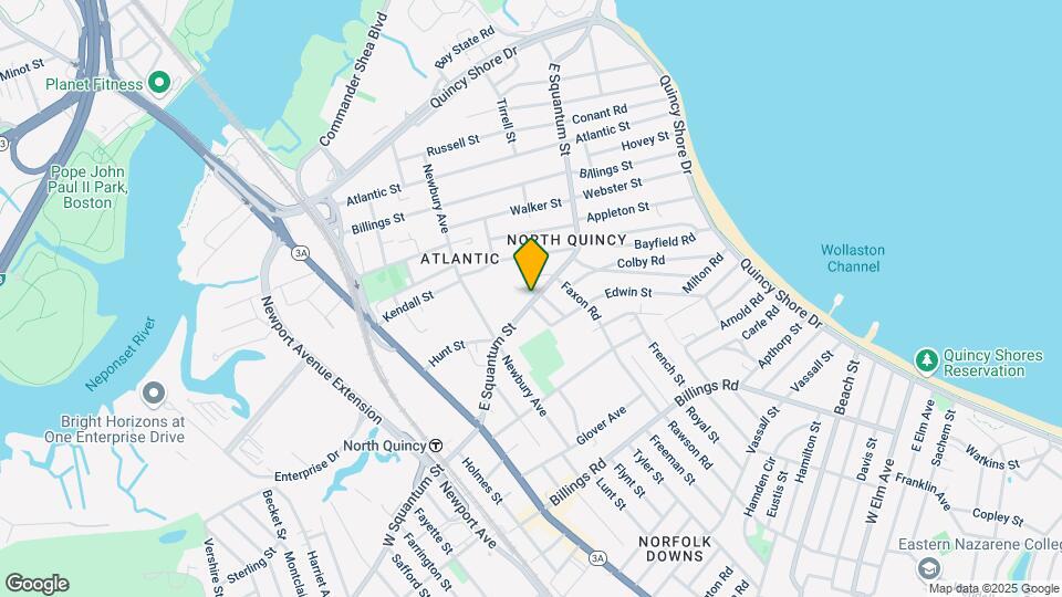 114 E Squantum St, Unit 2L Map and Location Details