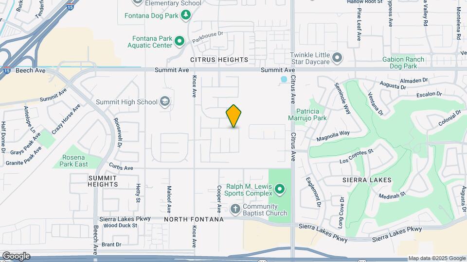 15655 Iron Spring Ln Map and Location Details