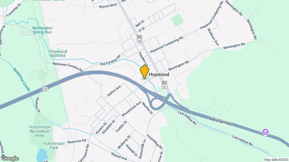 113 Hopwood Fairchance Rd Map and Location Details