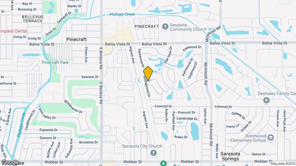 3907 Lemonwood Dr Map and Location Details