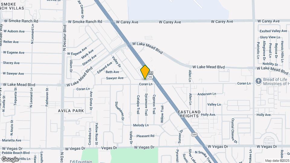 2019 Rancho Lake Dr Map and Location Details