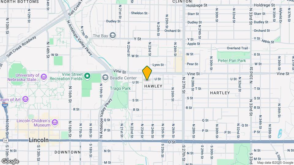 2323 U St, Unit #1 Map and Location Details