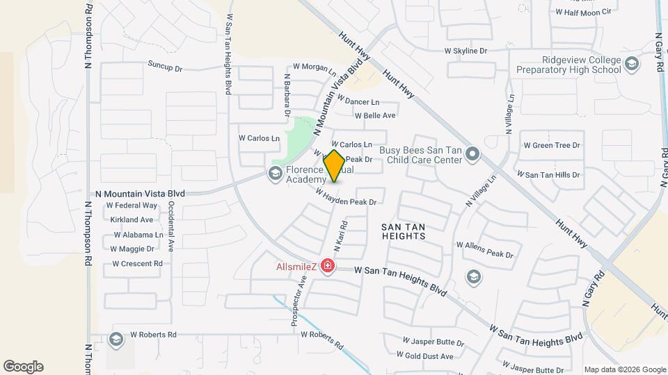 33446 N Madison Way Dr Mapa y Detalles de la Ubicación