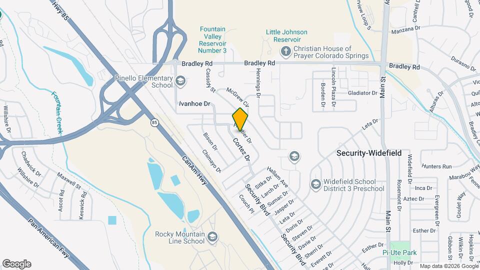 2226 Frontier Dr Map and Location Details