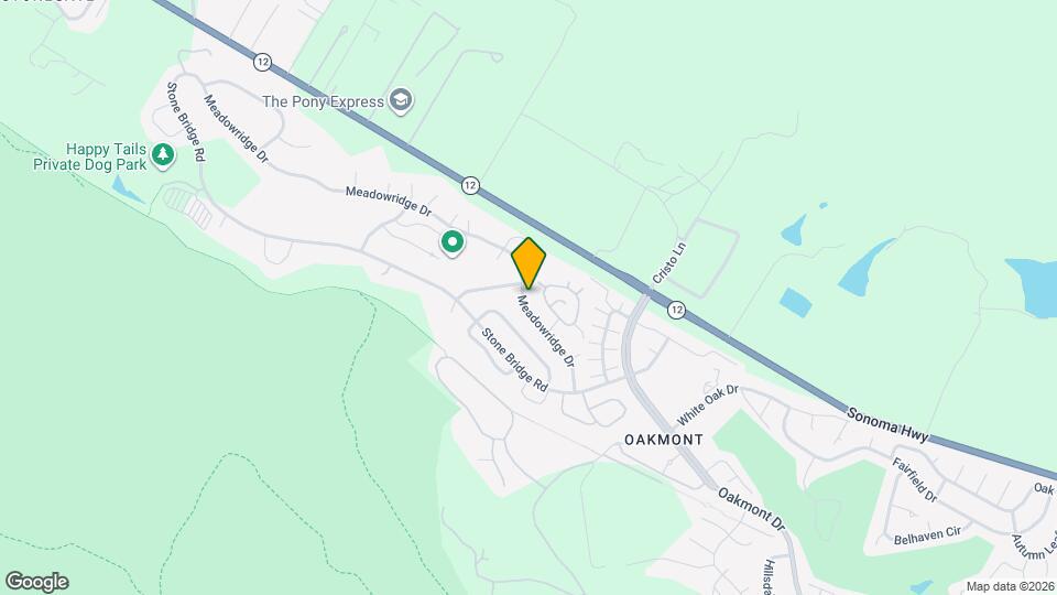 6537 Meadowridge Dr Map and Location Details