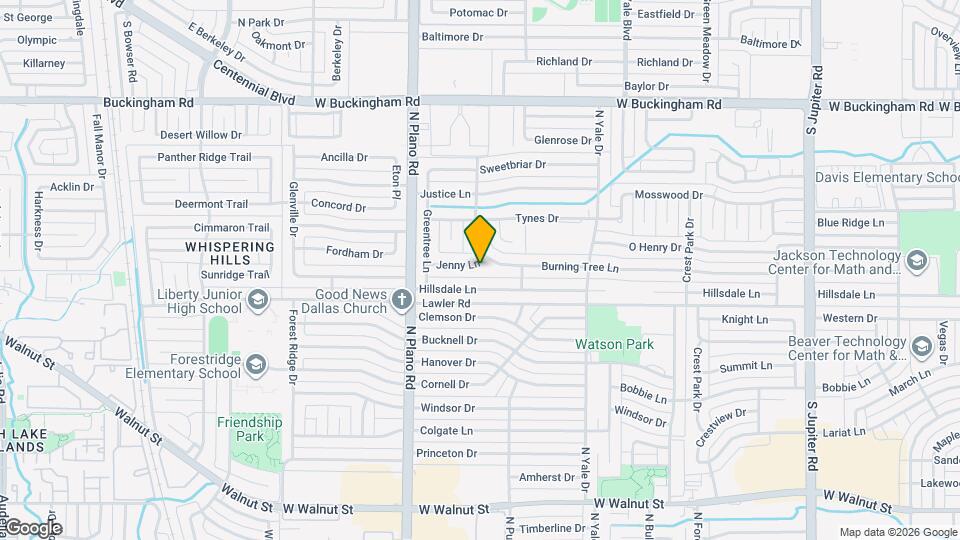 4304 Jenny Ln Map and Location Details