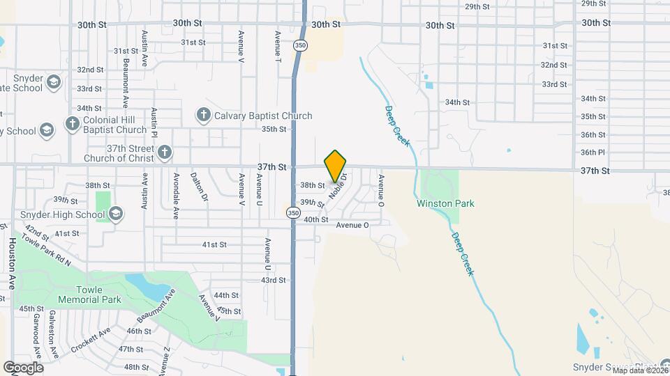 3713 Noble Dr Map and Location Details