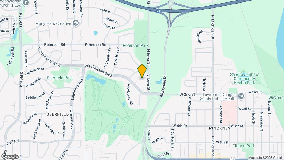 2307 Princeton Pl Map and Location Details