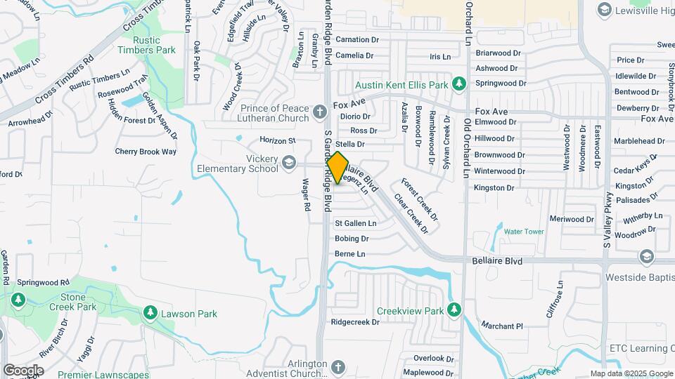 1481 Apenzell Ln Map and Location Details