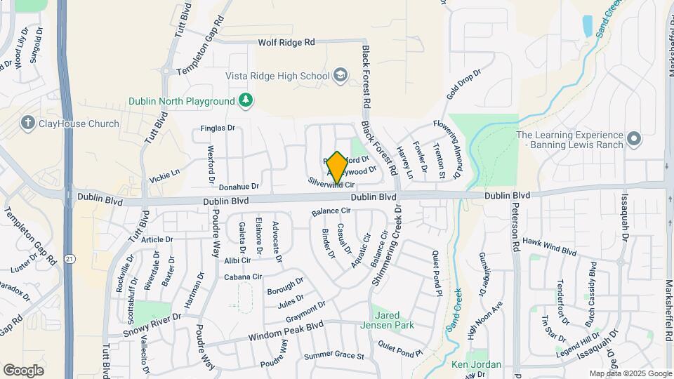 7091 Silverwind Cir Map and Location Details