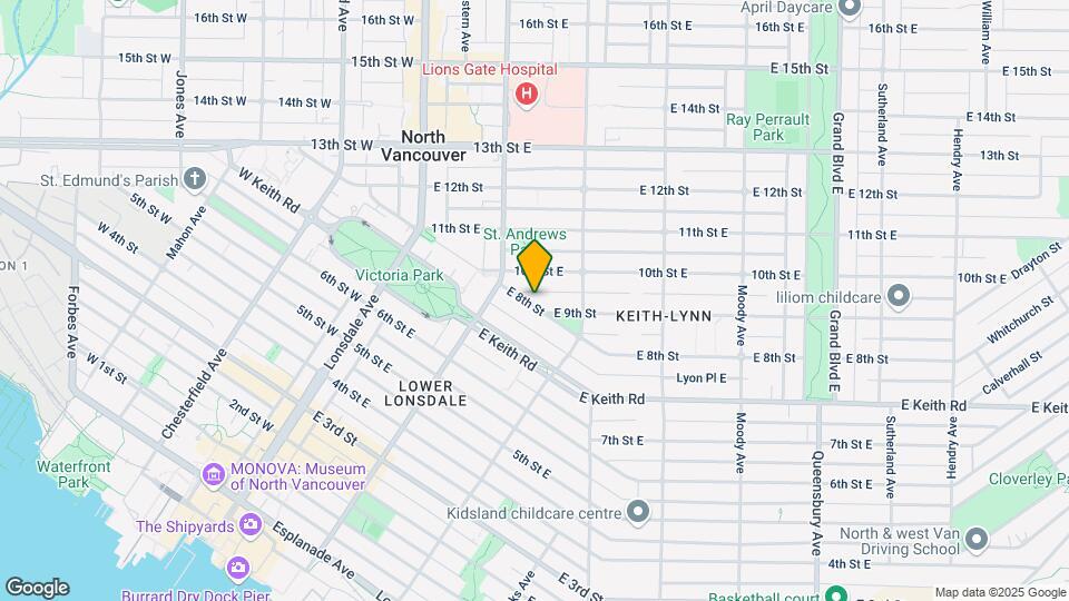 230 8th St E Map and Location Details