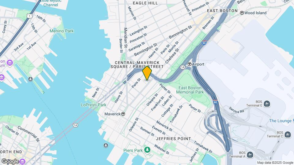96 Chelsea St, Unit #2 Map and Location Details