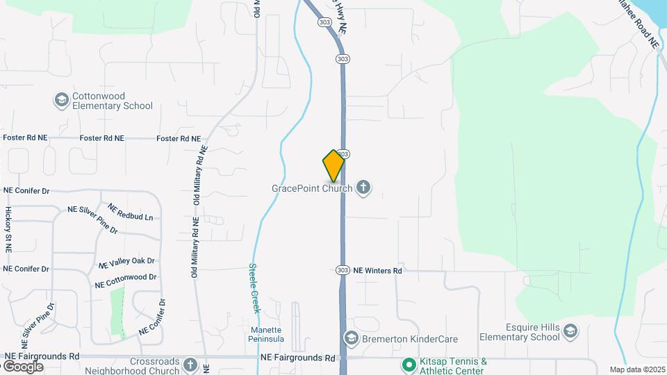 8371 WA-303 Map and Location Details